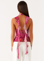 Clovah Top - Lavender Lagoon