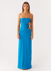 Anetta Maxi Dress - Royal Blue