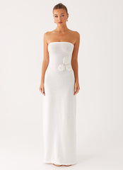 Arli Strapless Maxi Dress - Ivory
