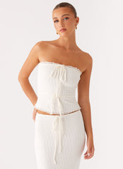 Blakely Tube Top - Ivory