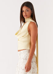 Catching Feelings Top - Yellow