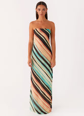 Como Maxi Dress - Stripe