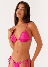 Gaia Bikini Top - Fuchsia