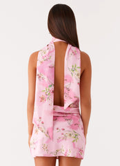 Heidi Mini Dress - Pink Floral