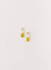 Lozano Earrings - Lime
