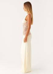 Lucinda Maxi Dress - Yellow
