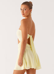 Marbella Mini Dress - Yellow