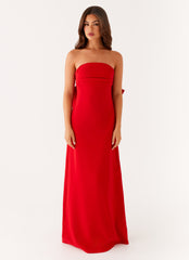 Meredith Maxi Dress - Red