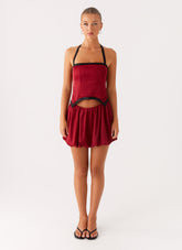 Pacific Mini Dress - Red