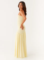 Royce Maxi Dress - Yellow