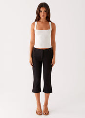 Rue Capri Pants - Black
