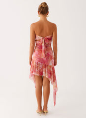 Brooks Mini Dress - Flamingo Fling