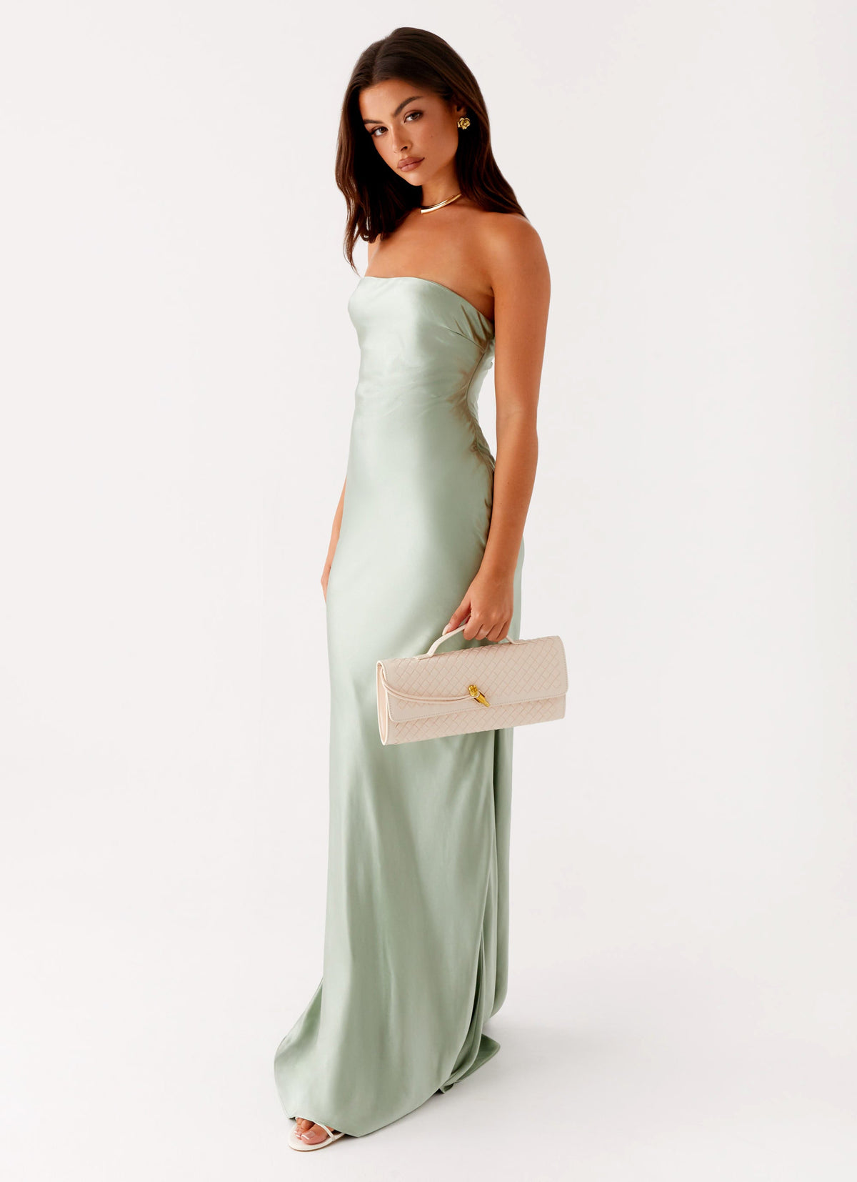 Riona Clutch Bag - Ivory