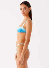 Airlie Scrunch Bikini Bottoms - Blue Ombre