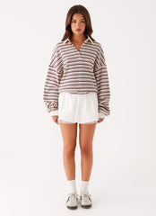 All Mine Bubble Skort - White