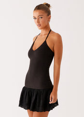 Amsterdam Mini Dress - Black