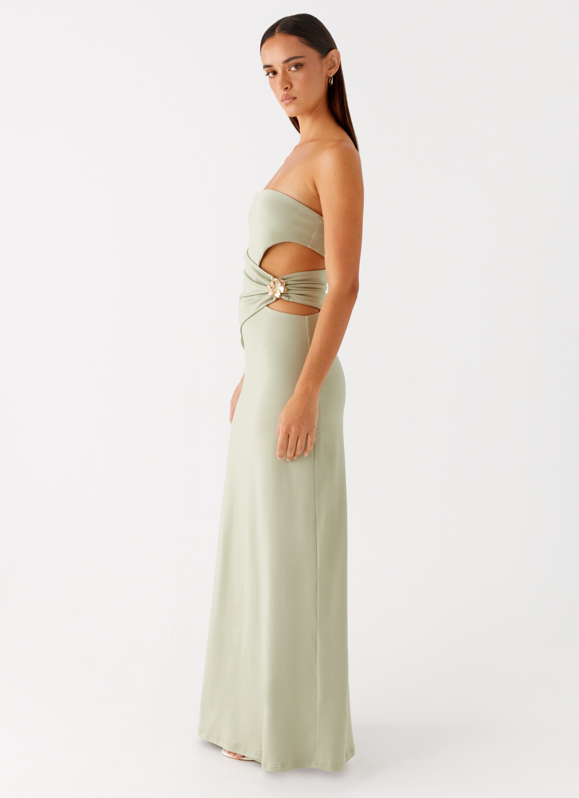 Anetta Maxi Dress - Sage