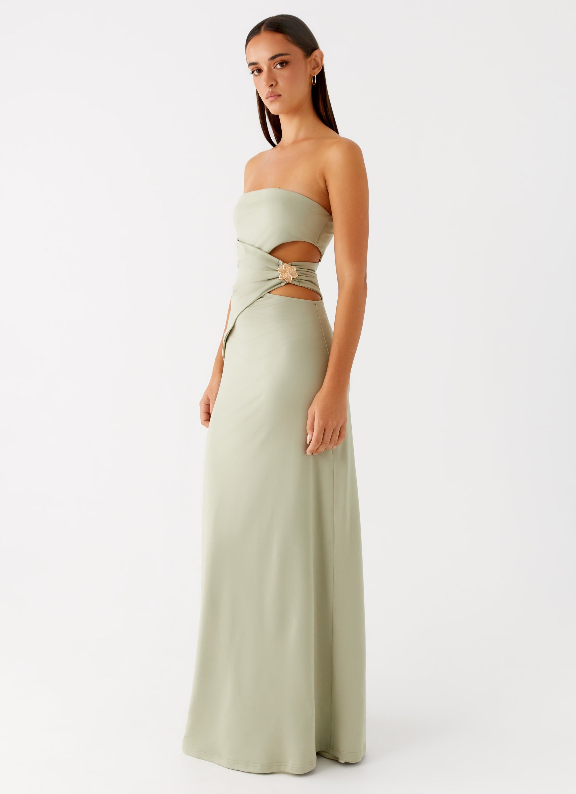 Anetta Maxi Dress - Sage