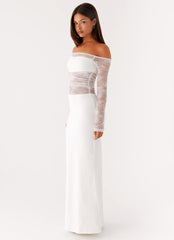 Avi Maxi Dress - White