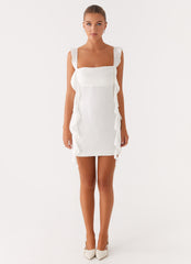 Beckham Mini Dress - White