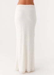Blakely Maxi Skirt - Ivory