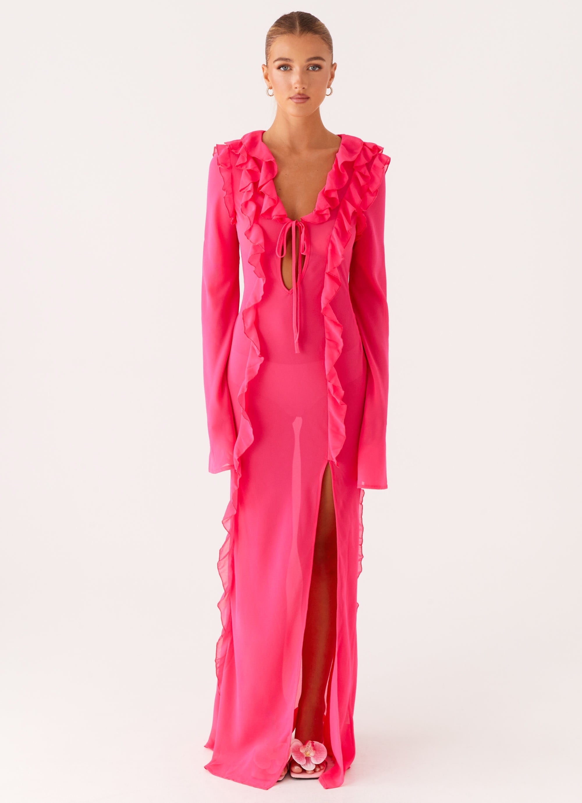 Charlize Maxi Dress - Pink
