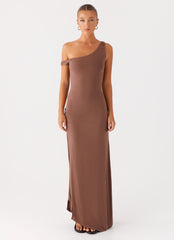 Dalla Maxi Dress - Dark Chocolate