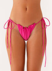 Gaia Bikini Bottom - Fuchsia