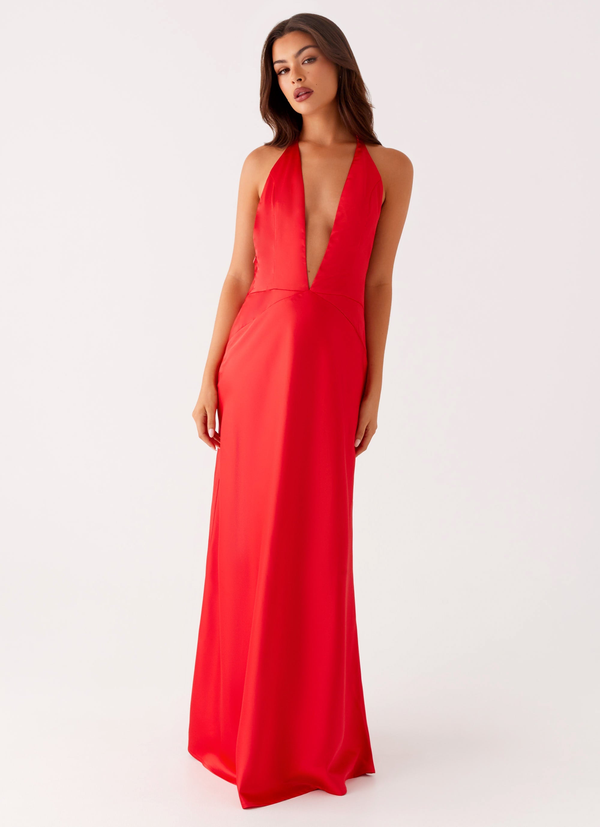 Idol Maxi Dress - Red