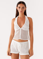 Imaan Shorts - White