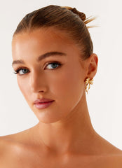 Juney Earrings - Gold
