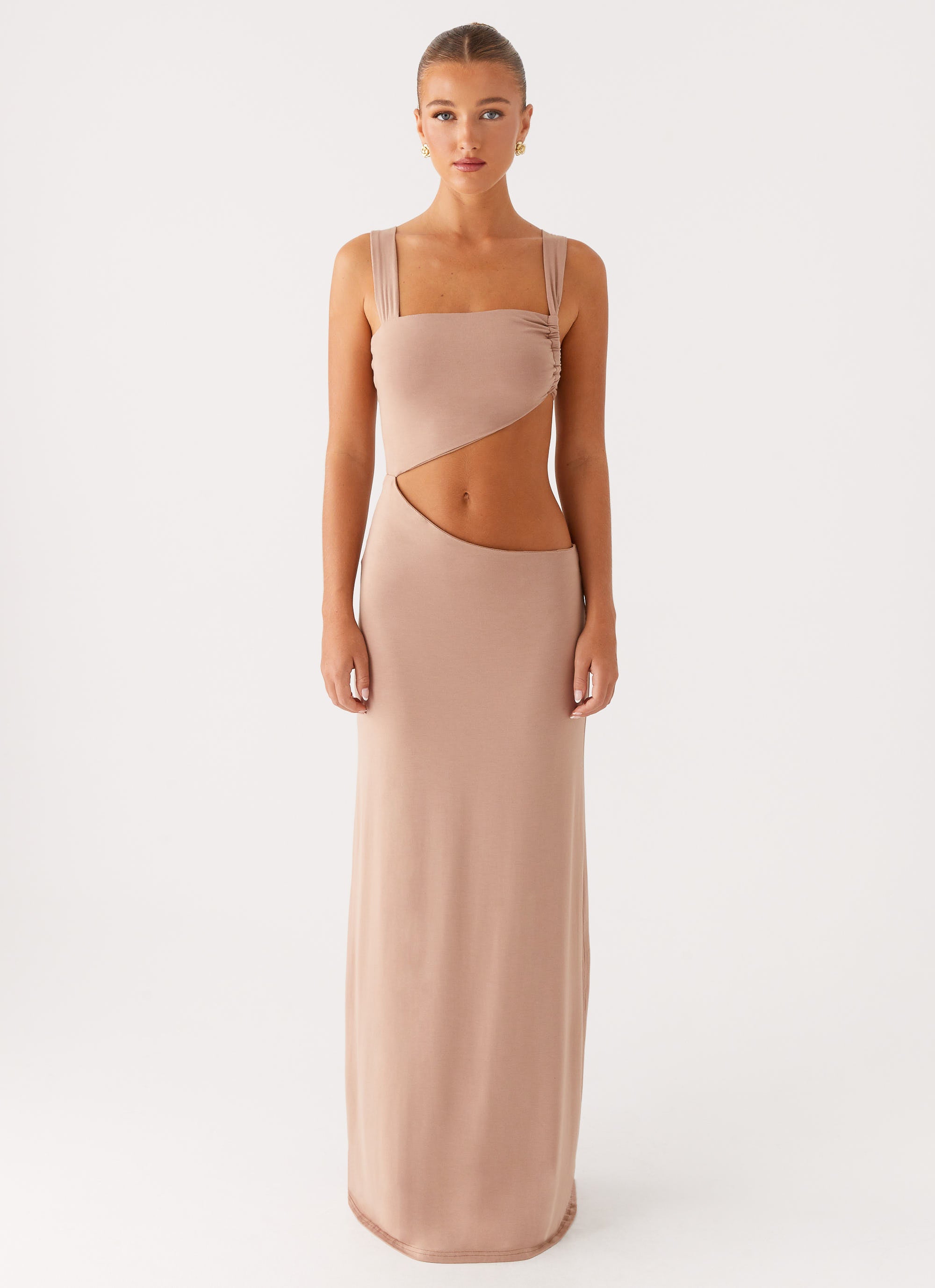 Kika Maxi Dress - Beige
