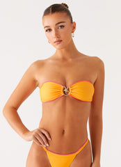 Laurel Bikini Top - Orange