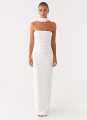 Libra Maxi Dress - White