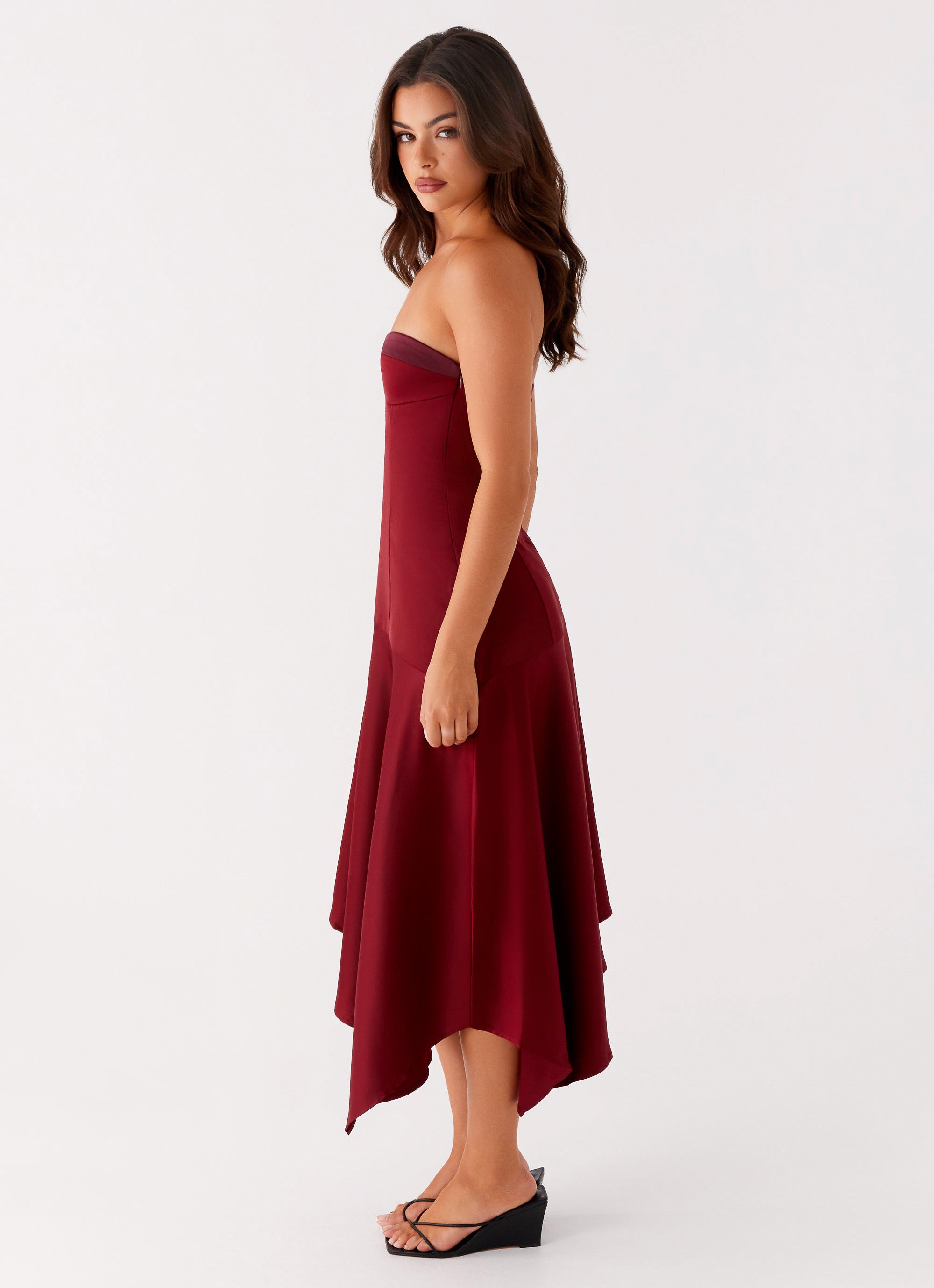 Matisse Midi Dress - Red