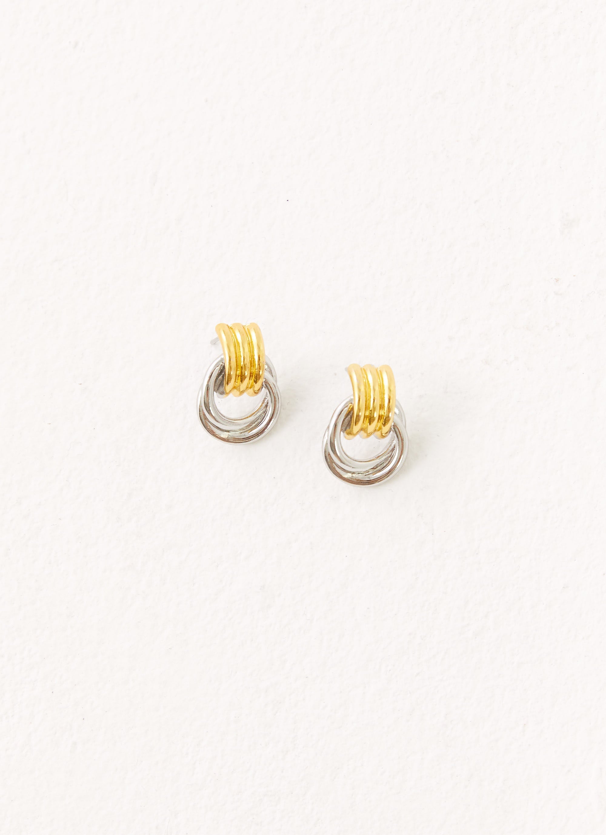 Nicolina Earrings - Gold/Silver