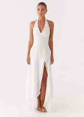 Turu Maxi Dress - White