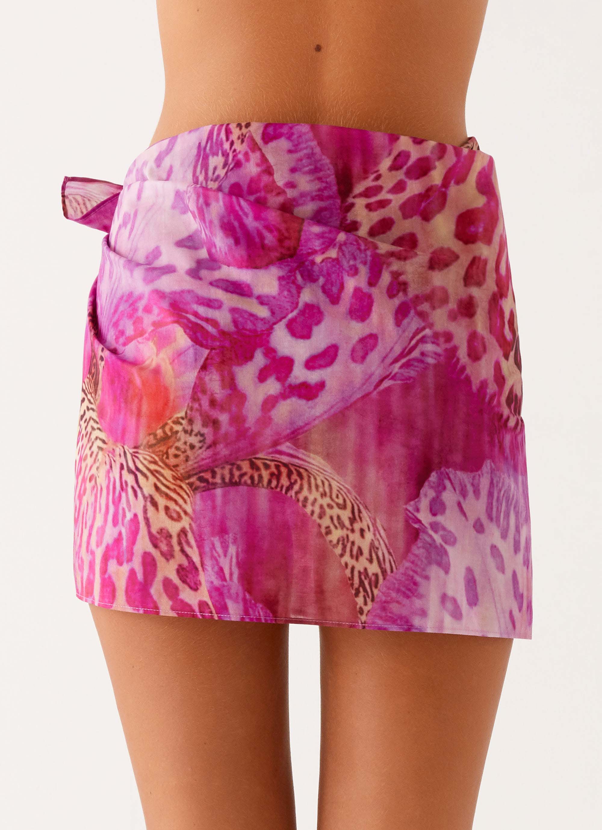 Ocean Is Calling Mini Sarong - Lavender Lagoon